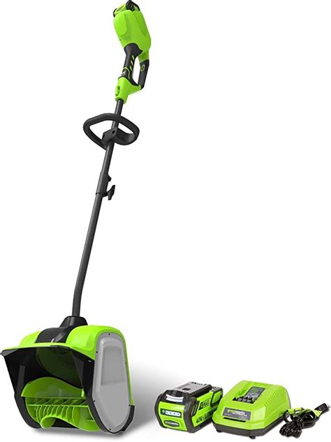 electric shovel gear box|greenworks driveway shovel.